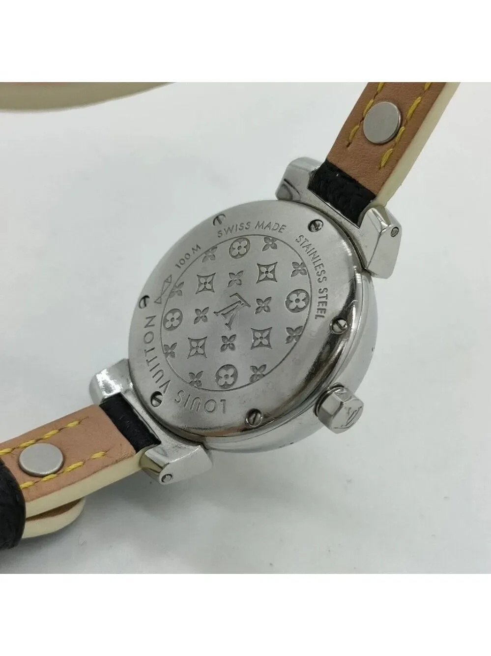 Louis Vuitton Watch 27mm Women's Beiges X Black 630-051925